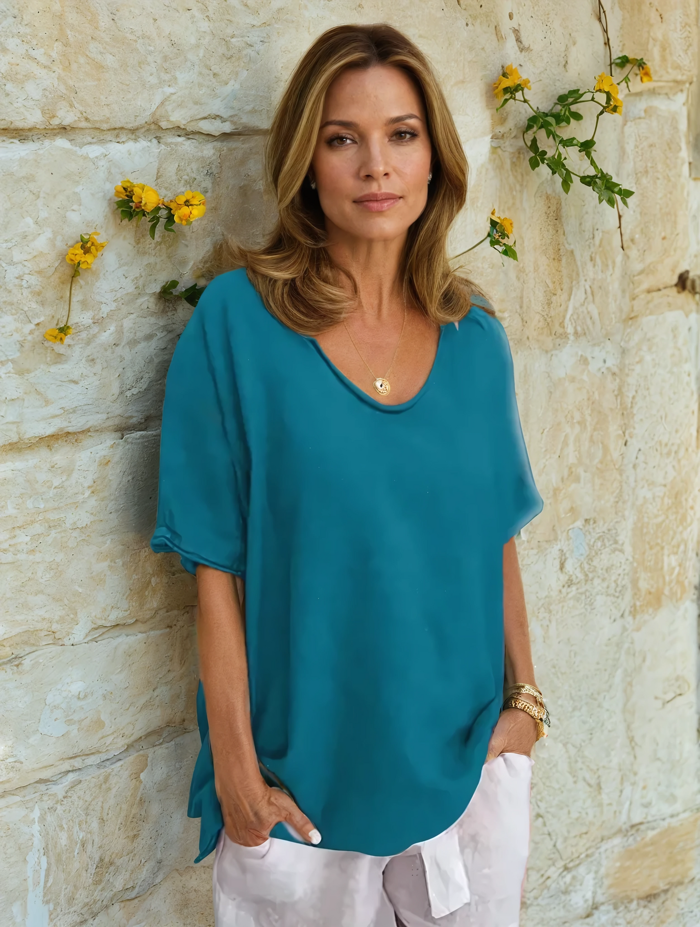 Kiera™ Luxe Comfort Blouse