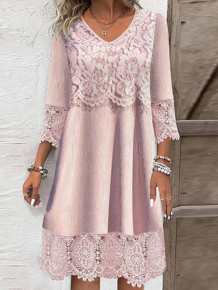 Kalista™ Midi Lace Dress