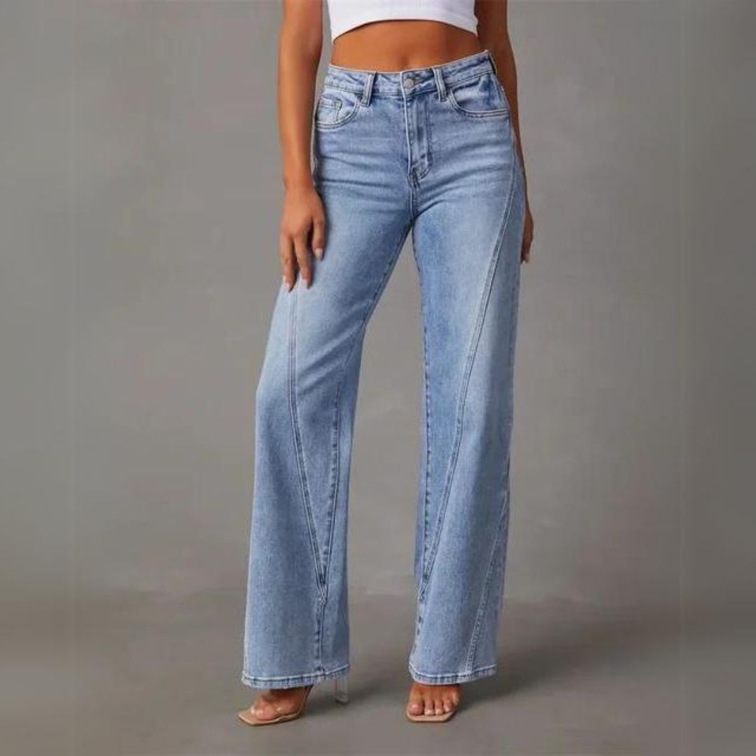 Elis™ Stylish Flared Jeans