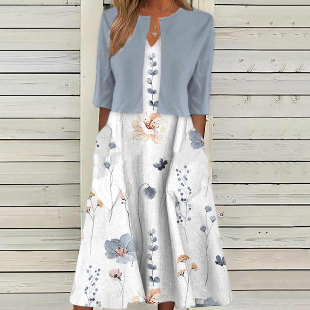 Rose™ Elegant Dress & Jacket