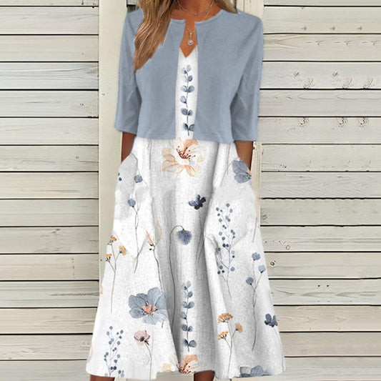 Rose™ Elegant Dress & Jacket