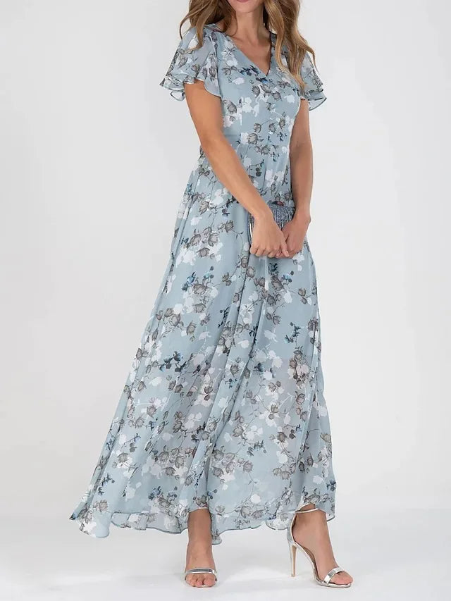 Grace™  Glamorous Floral Wrap Dress