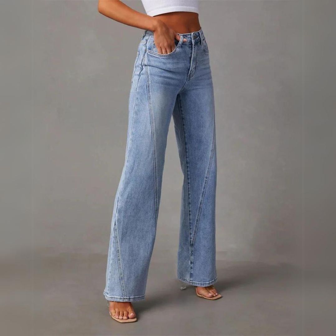 Elis™ Stylish Flared Jeans