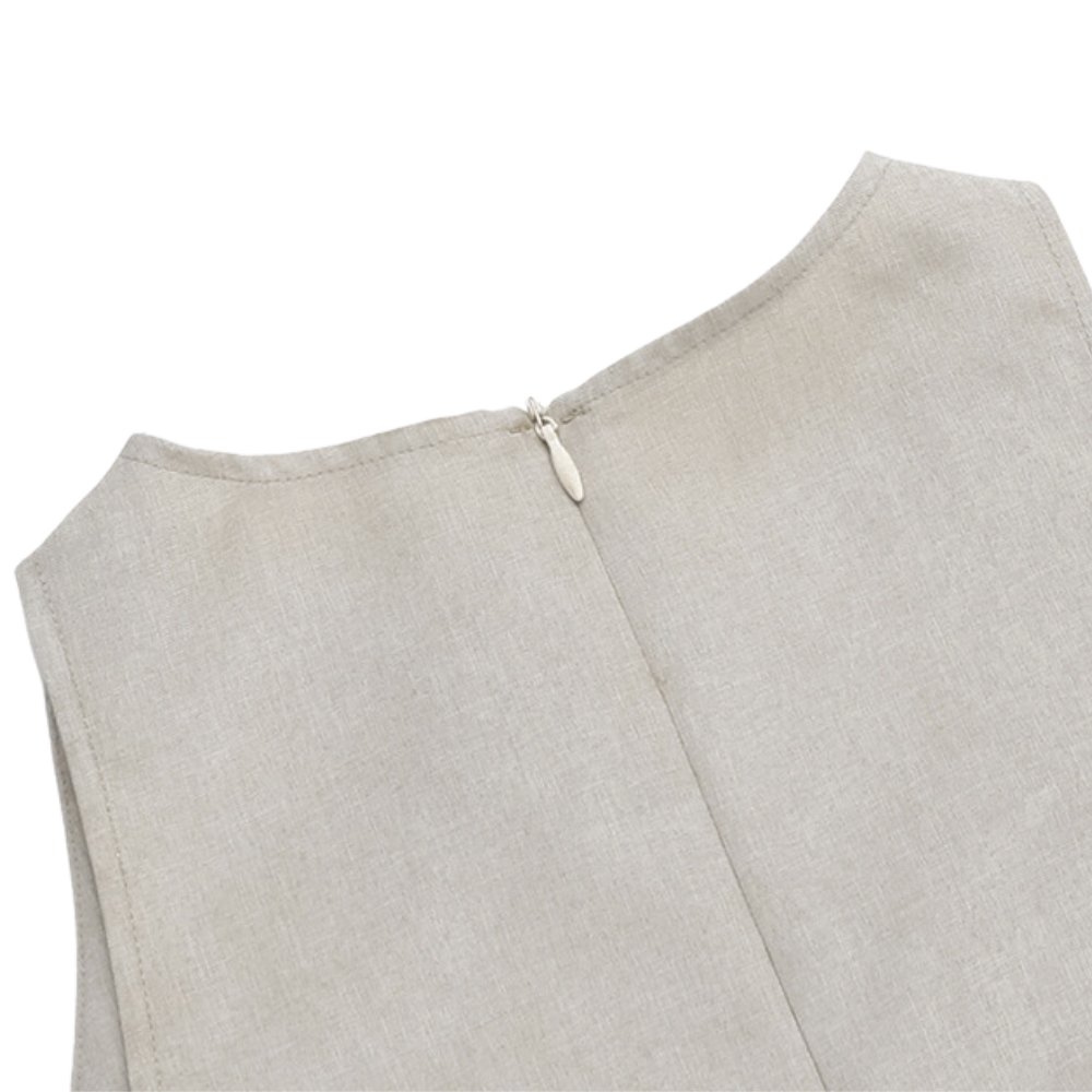 Giulia™ Linen Dress with 2 handy pockets