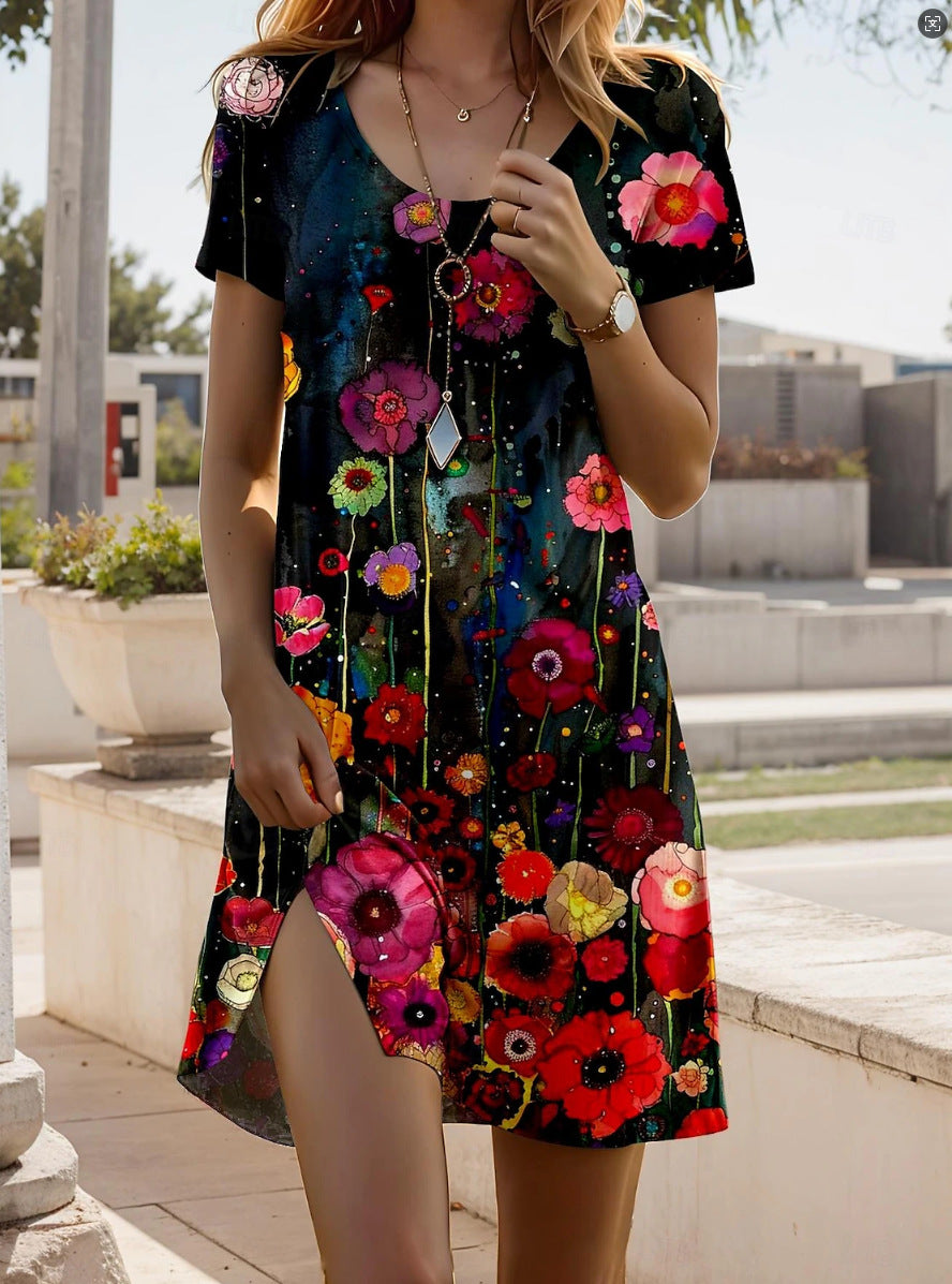 Reese™ Trendy Ethnic Printed Summer Dress