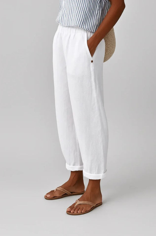 Romina™ - Timeless Linen-Cotton Trousers