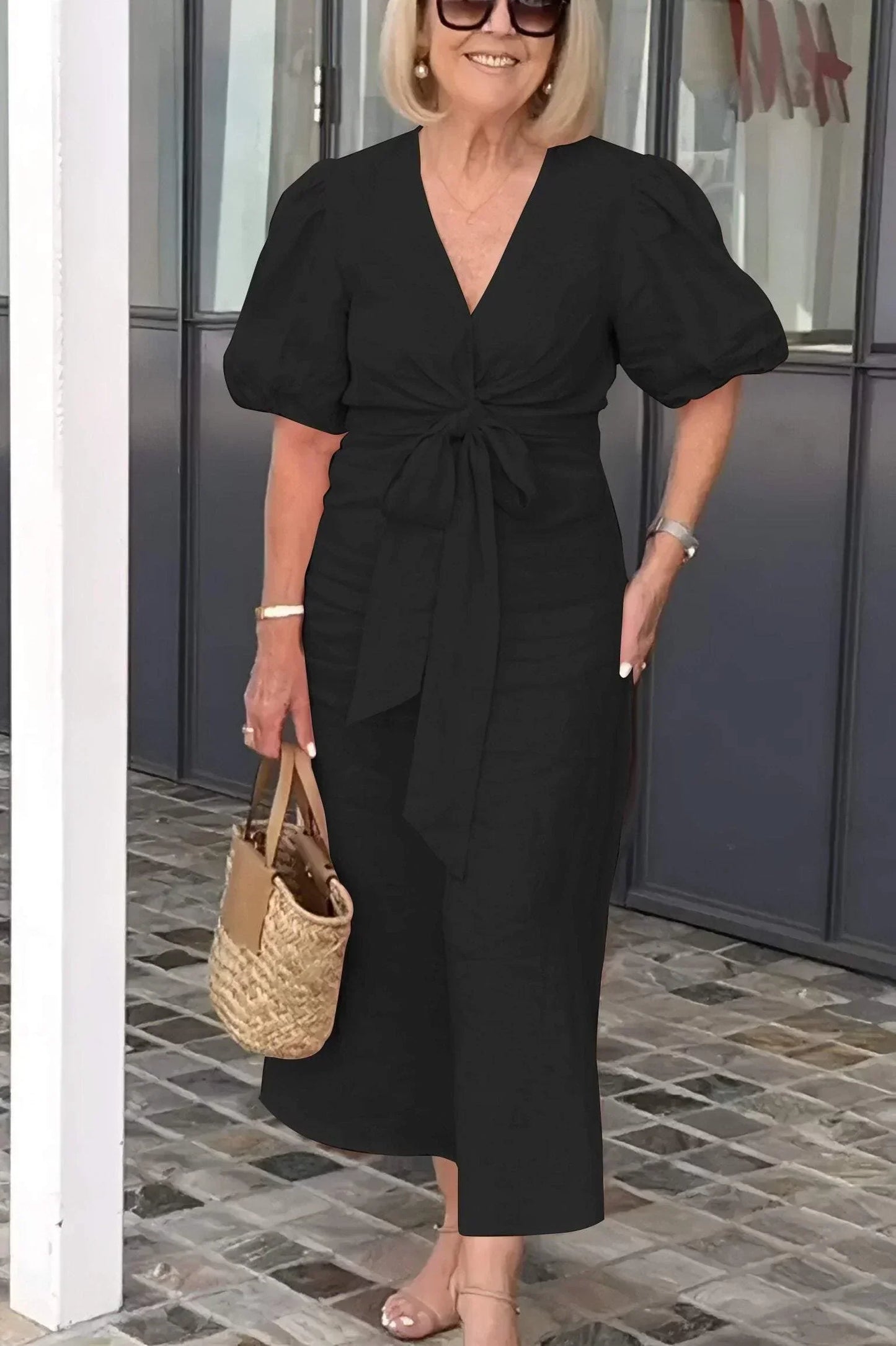 Siena™ V-Neck Sleeve Dress