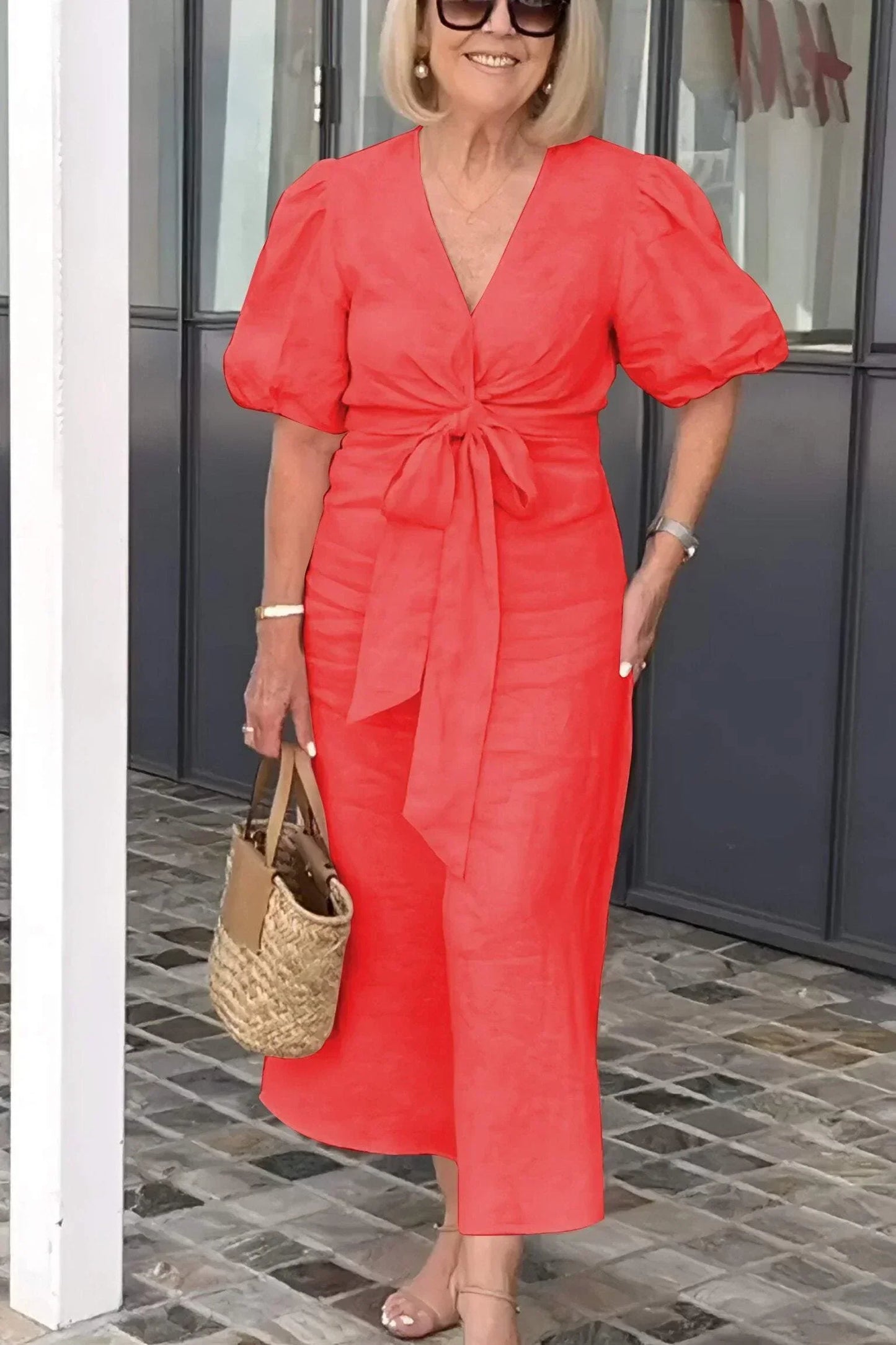 Siena™ V-Neck Sleeve Dress