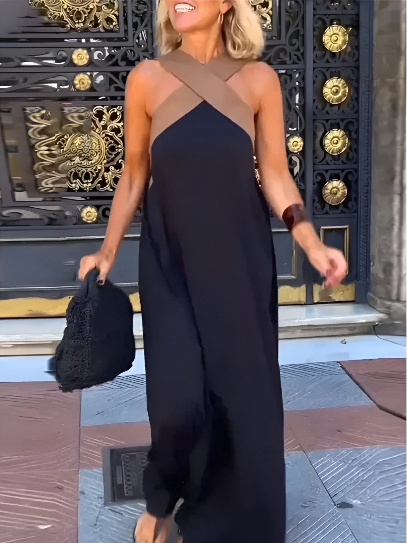 Ruby™ Breathable Crossed Maxi Dress